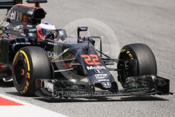 World © Octane Photographic Ltd. McLaren Honda MP4-31 – Jenson Button. Tuesday 17th May 2016, F1 Spanish GP In-season testing, Circuit de Barcelona Catalunya, Spain. Digital Ref : 1555CB1D2971