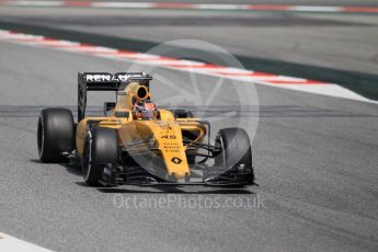 World © Octane Photographic Ltd. Renault Sport F1 Team RS16 - Esteban Ocon Tuesday 17th May 2016, F1 Spanish GP In-season testing, Circuit de Barcelona Catalunya, Spain. Digital Ref : 1555CB1D2978