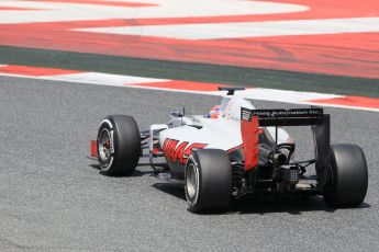 World © Octane Photographic Ltd. Haas F1 Team VF-16 – Romain Grosjean. Tuesday 17th May 2016, F1 Spanish GP In-season testing, Circuit de Barcelona Catalunya, Spain. Digital Ref : 1555CB1D3022