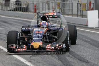 World © Octane Photographic Ltd. Scuderia Toro Rosso STR11 – Pierre Gasly. Tuesday 17th May 2016, F1 Spanish GP In-season testing, Circuit de Barcelona Catalunya, Spain. Digital Ref :1555CB1D3094