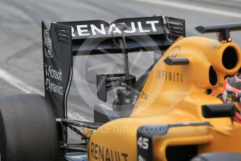 World © Octane Photographic Ltd. Renault Sport F1 Team RS16 - Esteban Ocon. Tuesday 17th May 2016, F1 Spanish GP In-season testing, Circuit de Barcelona Catalunya, Spain. Digital Ref :1555CB1D3127