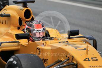 World © Octane Photographic Ltd. Renault Sport F1 Team RS16 - Esteban Ocon. Tuesday 17th May 2016, F1 Spanish GP In-season testing, Circuit de Barcelona Catalunya, Spain. Digital Ref :1555CB1D3128