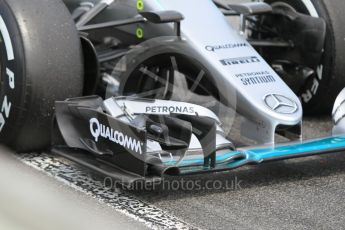 World © Octane Photographic Ltd. Mercedes AMG Petronas W07 Hybrid – Nico Rosberg. Tuesday 17th May 2016, F1 Spanish In-season testing, Circuit de Barcelona Catalunya, Spain. Digital Ref :1555CB1D3227