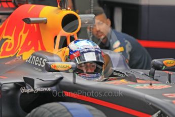 World © Octane Photographic Ltd. Red Bull Racing RB12 – Daniel Ricciardo. Tuesday 17th May 2016, F1 Spanish GP In-season testing, Circuit de Barcelona Catalunya, Spain. Digital Ref :1555CB1D3367