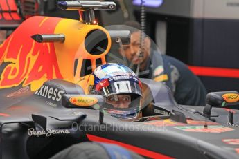 World © Octane Photographic Ltd. Red Bull Racing RB12 – Daniel Ricciardo. Tuesday 17th May 2016, F1 Spanish GP In-season testing, Circuit de Barcelona Catalunya, Spain. Digital Ref :1555CB1D3371