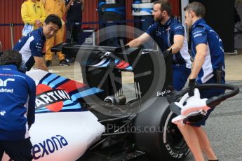 World © Octane Photographic Ltd. Williams Martini Racing, Williams Mercedes FW38 – Alex Lynn. Tuesday 17th May 2016, F1 Spanish In-season testing, Circuit de Barcelona Catalunya, Spain. Digital Ref : 1555CB7D8614