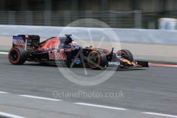 World © Octane Photographic Ltd. Scuderia Toro Rosso STR11 – Pierre Gasly. Tuesday 17th May 2016, F1 Spanish GP In-season testing, Circuit de Barcelona Catalunya, Spain. Digital Ref : 1555CB7D8667