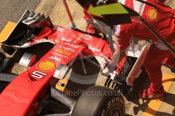 World © Octane Photographic Ltd. Scuderia Ferrari SF16-H – Sebastian Vettel. Tuesday 17th May 2016, F1 Spanish GP In-season testing, Circuit de Barcelona Catalunya, Spain. Digital Ref : 1555CB7D8704