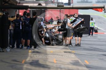 World © Octane Photographic Ltd. Sahara Force India VJM09 – Alfonso Celis. Tuesday 17th May 2016, F1 Spanish GP In-season testing, Circuit de Barcelona Catalunya, Spain. Digital Ref :1555CB7D8940