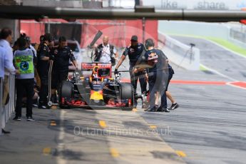 World © Octane Photographic Ltd. Red Bull Racing RB12 – Daniel Ricciardo. Tuesday 17th May 2016, F1 Spanish GP In-season testing, Circuit de Barcelona Catalunya, Spain. Digital Ref :1555CB7D8967