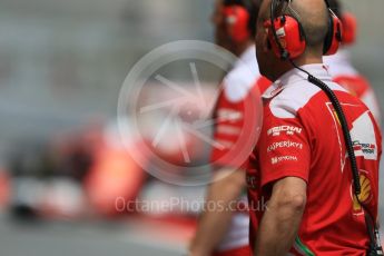 World © Octane Photographic Ltd. Scuderia Ferrari SF16-H – Sebastian Vettel. Tuesday 17th May 2016, F1 Spanish GP In-season testing, Circuit de Barcelona Catalunya, Spain. Digital Ref :1555CB7D9045