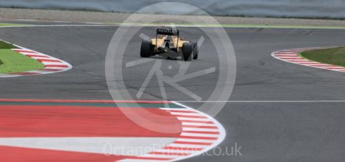 World © Octane Photographic Ltd. Renault Sport F1 Team RS16 - Esteban Ocon Tuesday 17th May 2016, F1 Spanish GP In-season testing, Circuit de Barcelona Catalunya, Spain. Digital Ref :1555LB1D0065