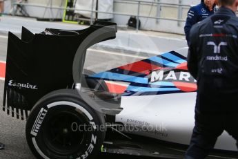 World © Octane Photographic Ltd. Williams Martini Racing, Williams Mercedes FW38 – Alex Lynn. Tuesday 17th May 2016, F1 Spanish In-season testing, Circuit de Barcelona Catalunya, Spain. Digital Ref : 1555LB1D9210