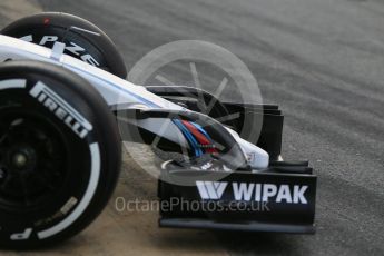 World © Octane Photographic Ltd. Williams Martini Racing, Williams Mercedes FW38 – Alex Lynn. Tuesday 17th May 2016, F1 Spanish In-season testing, Circuit de Barcelona Catalunya, Spain. Digital Ref : 1555LB1D9229