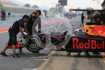 World © Octane Photographic Ltd. Red Bull Racing RB12 – Daniel Ricciardo. Tuesday 17th May 2016, F1 Spanish In-season testing, Circuit de Barcelona Catalunya, Spain. Digital Ref : 1555LB1D9286