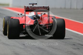 World © Octane Photographic Ltd. Scuderia Ferrari SF16-H – Sebastian Vettel. Tuesday 17th May 2016, F1 Spanish In-season testing, Circuit de Barcelona Catalunya, Spain. Digital Ref : 1555LB1D9374