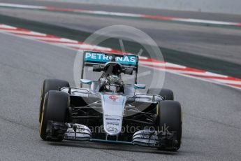 World © Octane Photographic Ltd. Mercedes AMG Petronas W07 Hybrid – Nico Rosberg. Tuesday 17th May 2016, F1 Spanish In-season testing, Circuit de Barcelona Catalunya, Spain. Digital Ref :1555LB1D9949