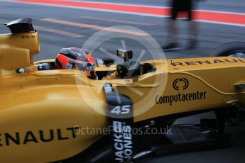 World © Octane Photographic Ltd. Renault Sport F1 Team RS16 - Esteban Ocon. Tuesday 17th May 2016, F1 Spanish In-season testing, Circuit de Barcelona Catalunya, Spain. Digital Ref : 1555LB5D4778