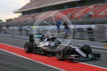 World © Octane Photographic Ltd. Mercedes AMG Petronas W07 Hybrid – Nico Rosberg. Tuesday 17th May 2016, F1 Spanish In-season testing, Circuit de Barcelona Catalunya, Spain. Digital Ref : 1555LB5D4804