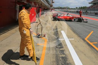 World © Octane Photographic Ltd. Scuderia Ferrari SF16-H – Sebastian Vettel. Tuesday 17th May 2016, F1 Spanish In-season testing, Circuit de Barcelona Catalunya, Spain. Digital Ref : 1555LB5D4825