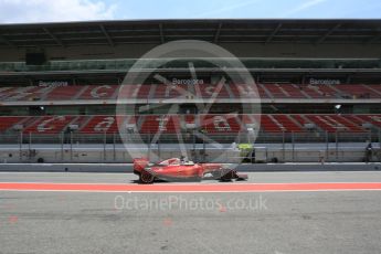 World © Octane Photographic Ltd. Scuderia Ferrari SF16-H – Sebastian Vettel. Tuesday 17th May 2016, F1 Spanish In-season testing, Circuit de Barcelona Catalunya, Spain. Digital Ref : 1555LB5D4842