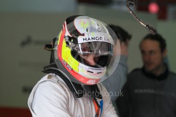 World © Octane Photographic Ltd. Manor Racing MRT05 – Jordan King. Wednesday 18th May 2016. F1 Spanish GP In-season testing, Circuit de Barcelona Catalunya, Spain. Digital Ref : 1556CB1D3478