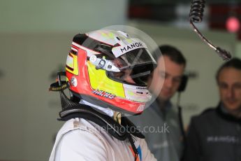 World © Octane Photographic Ltd. Manor Racing MRT05 – Jordan King. Wednesday 18th May 2016. F1 Spanish GP In-season testing, Circuit de Barcelona Catalunya, Spain. Digital Ref : 1556CB1D3483