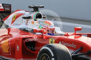 World © Octane Photographic Ltd. Scuderia Ferrari SF16-H – Antonio Fuoco. Wednesday 18th May 2016, F1 Spanish GP In-season testing, Circuit de Barcelona Catalunya, Spain. Digital Ref : 1556CB1D3514