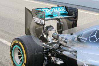 World © Octane Photographic Ltd. Mercedes AMG Petronas W07 Hybrid – Pascal Wehrlein. Wednesday 18th May 2016, F1 Spanish In-season testing, Circuit de Barcelona Catalunya, Spain. Digital Ref : 1556CB1D3592