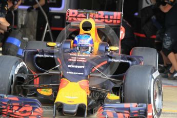 World © Octane Photographic Ltd. Red Bull Racing RB12 – Max Verstappen. Wednesday 18th May 2016, F1 Spanish GP In-season testing, Circuit de Barcelona Catalunya, Spain. Digital Ref : 1556CB1D3727