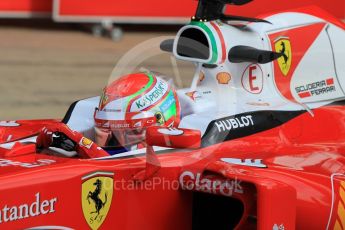 World © Octane Photographic Ltd. Scuderia Ferrari SF16-H – Antonio Fuoco. Wednesday 18th May 2016, F1 Spanish GP In-season testing, Circuit de Barcelona Catalunya, Spain. Digital Ref : 1556CB1D3755