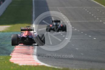 World © Octane Photographic Ltd. Scuderia Toro Rosso STR11 – Daniil Kvyat. Wednesday 18th May 2016, F1 Spanish GP In-season testing, Circuit de Barcelona Catalunya, Spain. Digital Ref :