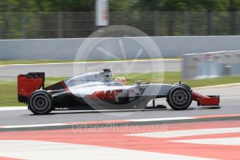 World © Octane Photographic Ltd. Haas F1 Team VF-16 - Esteban Gutierrez. Wednesday 18th May 2016, F1 Spanish GP In-season testing, Circuit de Barcelona Catalunya, Spain. Digital Ref : 1556CB1D4110 1556CB1D4110