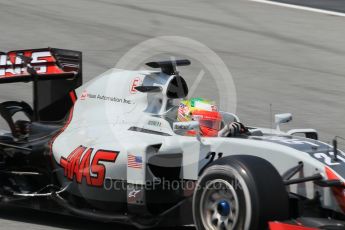 World © Octane Photographic Ltd. Haas F1 Team VF-16 - Esteban Gutierrez. Wednesday 18th May 2016, F1 Spanish GP In-season testing, Circuit de Barcelona Catalunya, Spain. Digital Ref : 1556CB1D4155