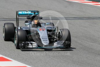 World © Octane Photographic Ltd. Mercedes AMG Petronas W07 Hybrid – Pascal Wehrlein. Wednesday 18th May 2016, F1 Spanish In-season testing, Circuit de Barcelona Catalunya, Spain. Digital Ref : 1556CB1D4177