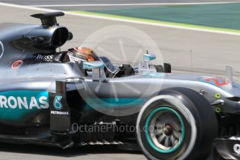 World © Octane Photographic Ltd. Mercedes AMG Petronas W07 Hybrid – Pascal Wehrlein. Wednesday 18th May 2016, F1 Spanish In-season testing, Circuit de Barcelona Catalunya, Spain. Digital Ref : 1556CB1D4181