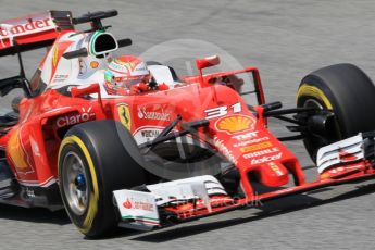 World © Octane Photographic Ltd. Scuderia Ferrari SF16-H – Antonio Fuoco. Wednesday 18th May 2016, F1 Spanish GP In-season testing, Circuit de Barcelona Catalunya, Spain. Digital Ref : 1556CB1D4263