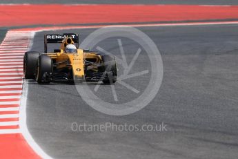 World © Octane Photographic Ltd. Renault Sport F1 Team RS16 – Kevin Magnussen. Wednesday 18th May 2016, F1 Spanish GP In-season testing, Circuit de Barcelona Catalunya, Spain. Digital Ref : 1556CB1D4282