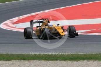 World © Octane Photographic Ltd. Renault Sport F1 Team RS16 – Kevin Magnussen. Wednesday 18th May 2016, F1 Spanish GP In-season testing, Circuit de Barcelona Catalunya, Spain. Digital Ref : 1556CB1D4341