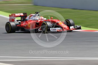 World © Octane Photographic Ltd. Scuderia Ferrari SF16-H – Antonio Fuoco. Wednesday 18th May 2016, F1 Spanish GP In-season testing, Circuit de Barcelona Catalunya, Spain. Digital Ref : 1556CB1D4356