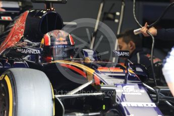 World © Octane Photographic Ltd. Scuderia Toro Rosso STR11 – Daniil Kvyat. Wednesday 18th May 2016, F1 Spanish GP In-season testing, Circuit de Barcelona Catalunya, Spain. Digital Ref : 1556CB7D9096