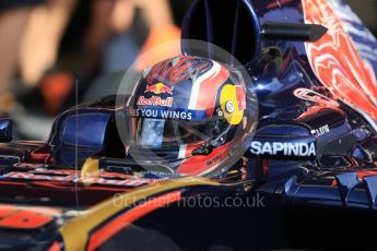 World © Octane Photographic Ltd. Scuderia Toro Rosso STR11 – Daniil Kvyat. Wednesday 18th May 2016, F1 Spanish GP In-season testing, Circuit de Barcelona Catalunya, Spain. Digital Ref : 1556CB7D9117