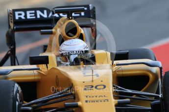 World © Octane Photographic Ltd. Renault Sport F1 Team RS16 – Kevin Magnussen. Wednesday 18th May 2016, F1 Spanish GP In-season testing, Circuit de Barcelona Catalunya, Spain. Digital Ref : 1556CB7D9120