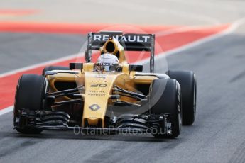 World © Octane Photographic Ltd. Renault Sport F1 Team RS16 – Kevin Magnussen. Wednesday 18th May 2016, F1 Spanish GP In-season testing, Circuit de Barcelona Catalunya, Spain. Digital Ref : 1556CB7D9136