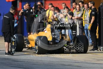 World © Octane Photographic Ltd. Renault Sport F1 Team RS16 – Kevin Magnussen. Wednesday 18th May 2016, F1 Spanish GP In-season testing, Circuit de Barcelona Catalunya, Spain. Digital Ref : 1556CB7D9145