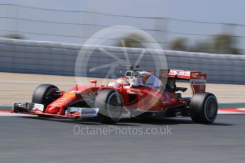 World © Octane Photographic Ltd. Scuderia Ferrari SF16-H – Antonio Fuoco. Wednesday 18th May 2016, F1 Spanish GP In-season testing, Circuit de Barcelona Catalunya, Spain. Digital Ref : 1556CB7D9234