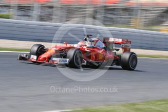 World © Octane Photographic Ltd. Scuderia Ferrari SF16-H – Antonio Fuoco. Wednesday 18th May 2016, F1 Spanish GP In-season testing, Circuit de Barcelona Catalunya, Spain. Digital Ref : 1556CB7D9274