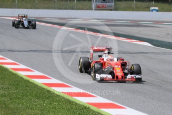 World © Octane Photographic Ltd. Scuderia Ferrari SF16-H – Antonio Fuoco. Wednesday 18th May 2016, F1 Spanish GP In-season testing, Circuit de Barcelona Catalunya, Spain. Digital Ref : 1556CB7D9389