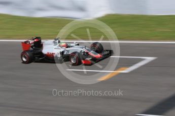 World © Octane Photographic Ltd. Haas F1 Team VF-16 - Esteban Gutierrez. Wednesday 18th May 2016, F1 Spanish GP In-season testing, Circuit de Barcelona Catalunya, Spain. Digital Ref : 1556CB7D9562