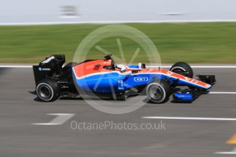 World © Octane Photographic Ltd. Manor Racing MRT05 – Jordan King. Wednesday 18th May 2016. F1 Spanish GP In-season testing, Circuit de Barcelona Catalunya, Spain. Digital Ref : 1556CB7D9648